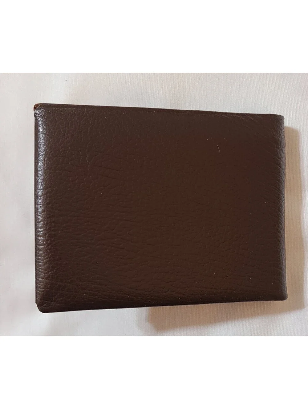 Vtg Lord Buxton Convertible Cowhide Leather Brown Wallet Key & Photo Insert EUC